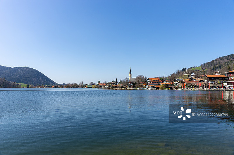 希尔湖图片素材