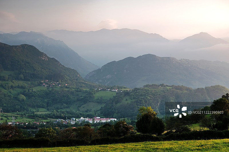 阿拉莫山脉图片素材