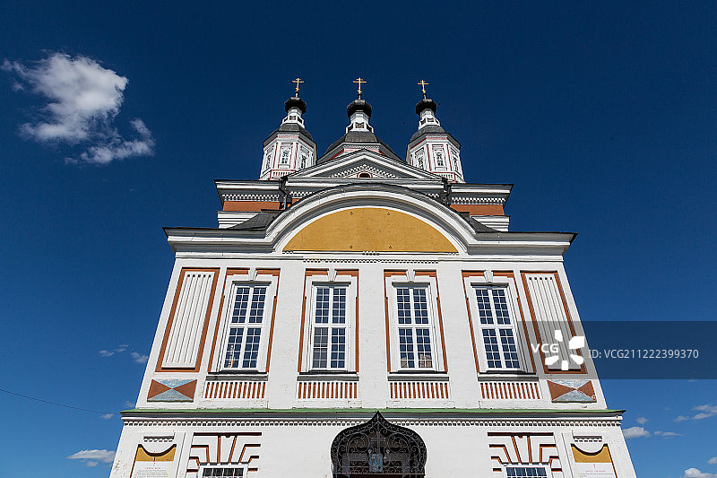 俄罗斯奔萨地区的三一-斯卡诺夫修道院图片素材