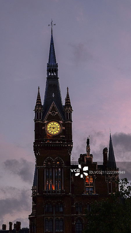 圣潘克拉斯钟楼图片素材