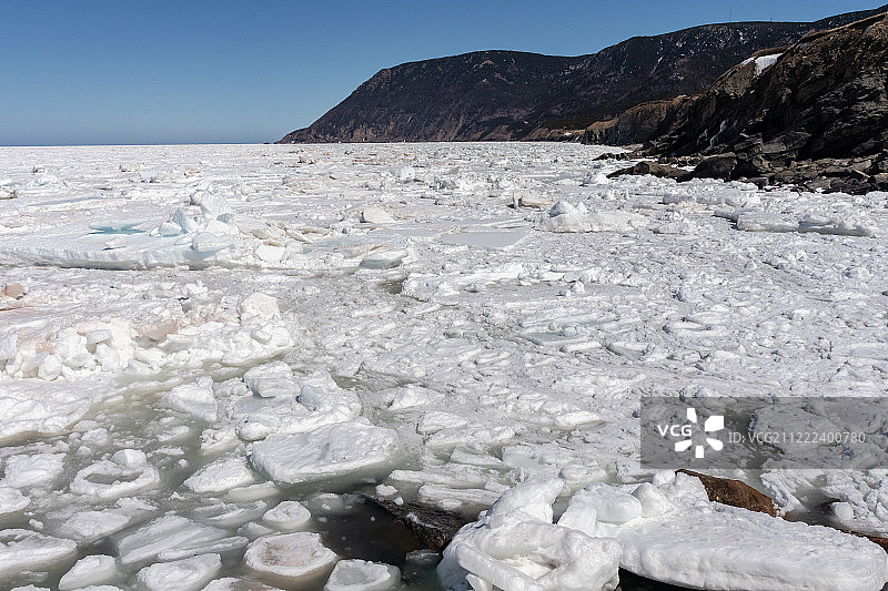 圣劳伦斯湾海冰图片素材