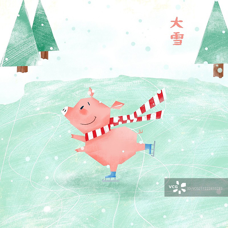 二十四节气之一图片素材