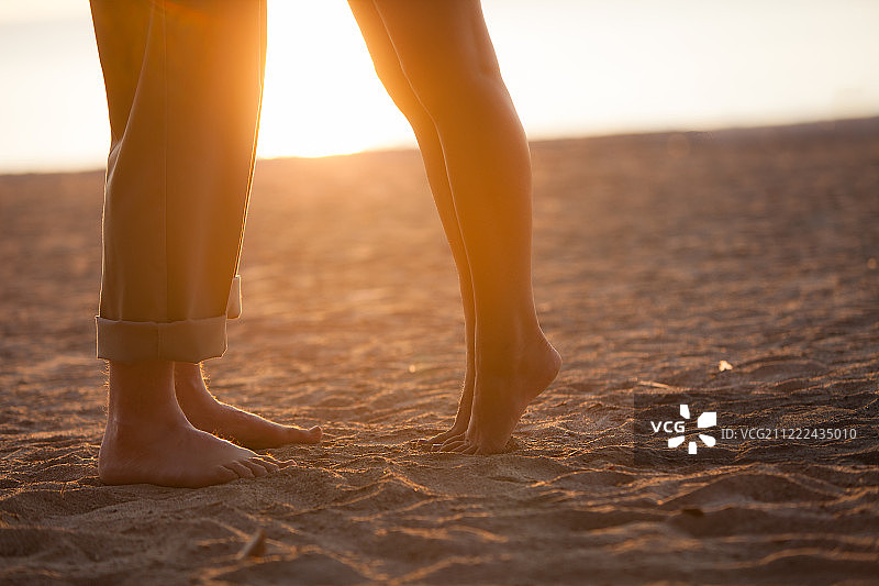 沙滩之恋图片素材