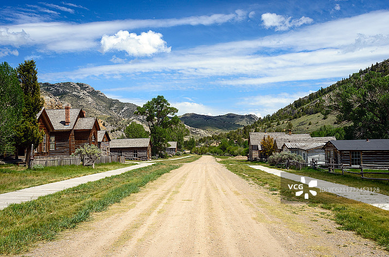 班纳克鬼镇图片素材