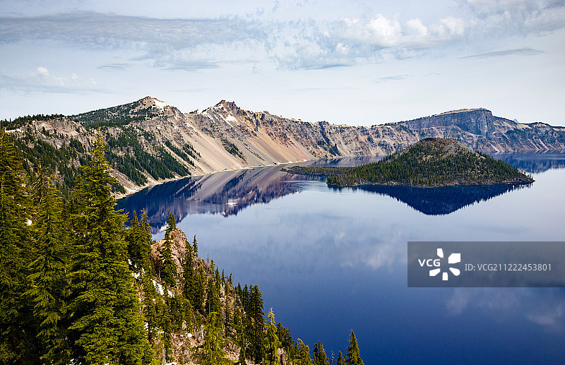 火山口湖国家公园图片素材