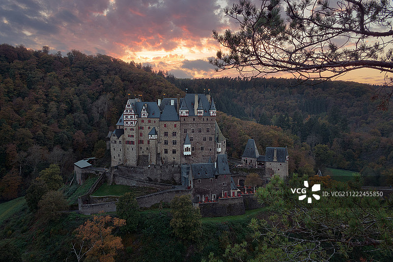 德国埃尔茨城堡图片素材
