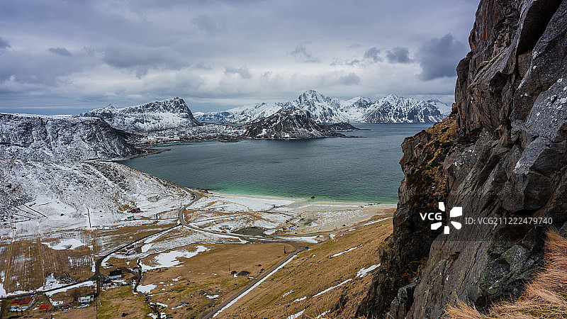 从顶部偷看图片素材