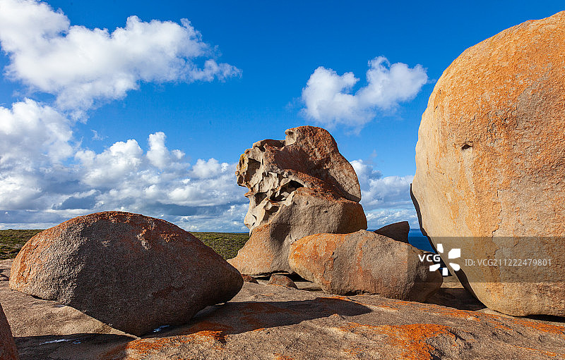 突出的巨石图片素材