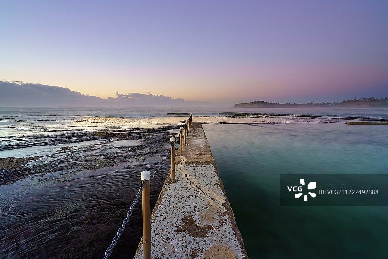 莫纳维尔岩石池图片素材