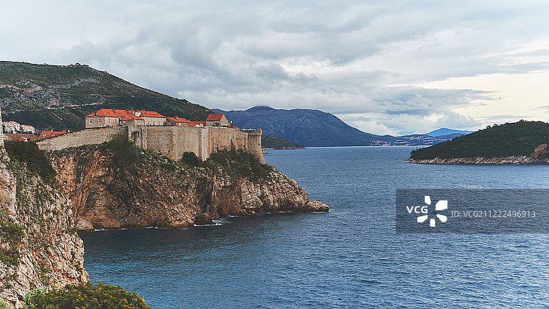 杜布罗夫尼克城墙图片素材