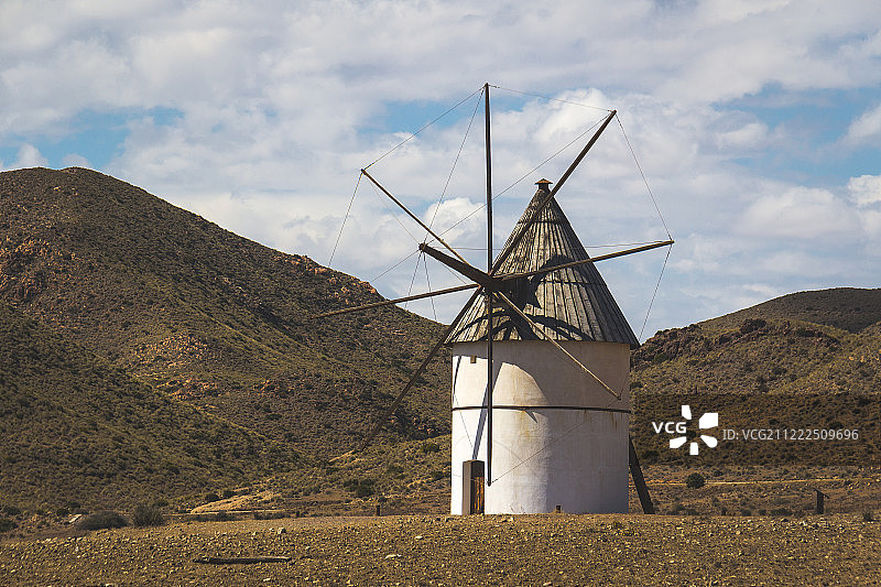 圣何塞尼哈尔的老风车图片素材