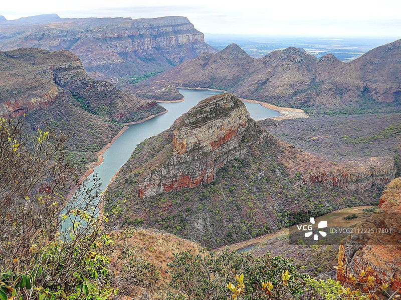 布莱德河弯道图片素材