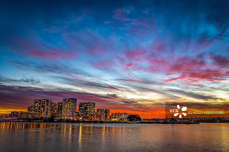 温特沃斯角日落景色图片素材