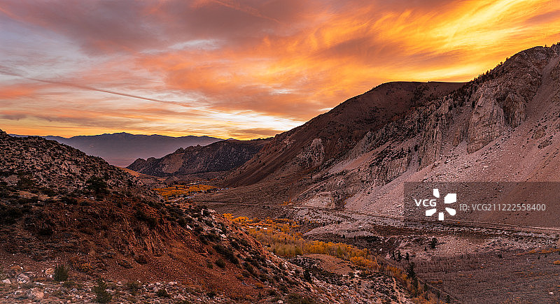 阿斯彭德尔日出图片素材