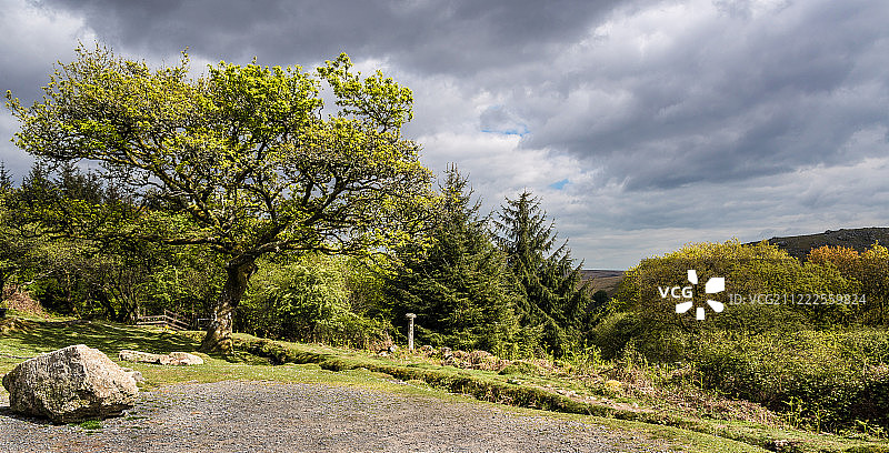 德文波特水渠附近的十字门图片素材