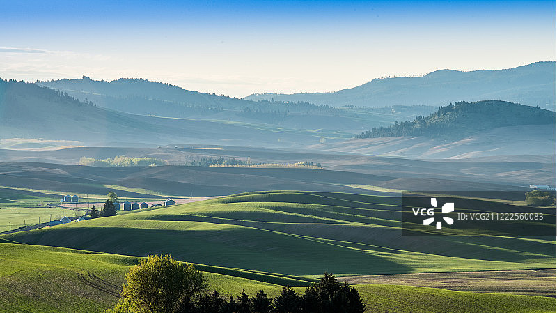 宁静的帕卢斯丘陵图片素材