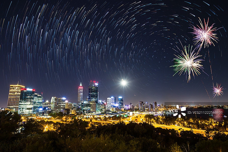 澳大利亚珀斯澳大利亚国庆日图片素材