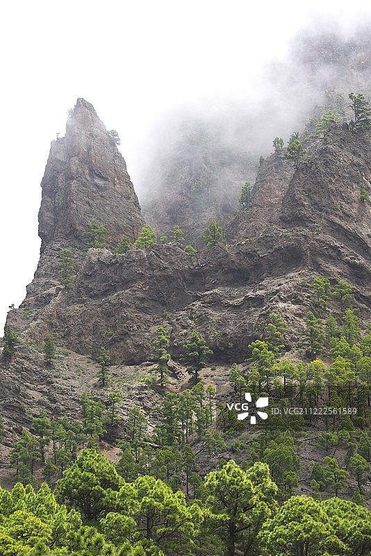 火山口图片素材