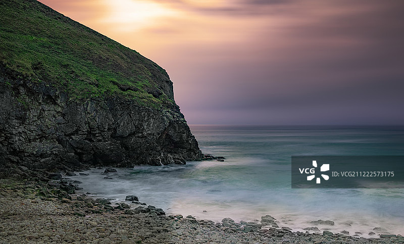 橙色的天空图片素材