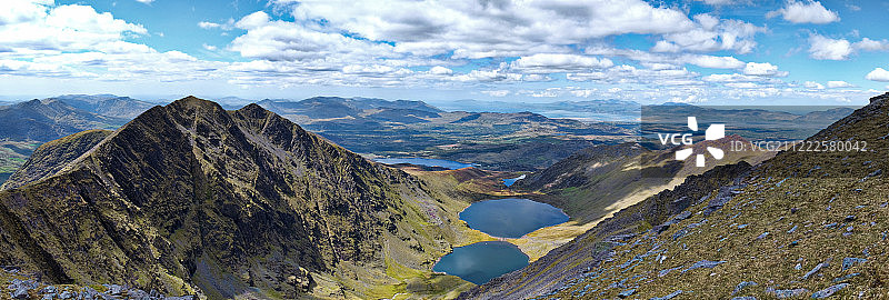 从卡兰图厄尔山看到的景色图片素材