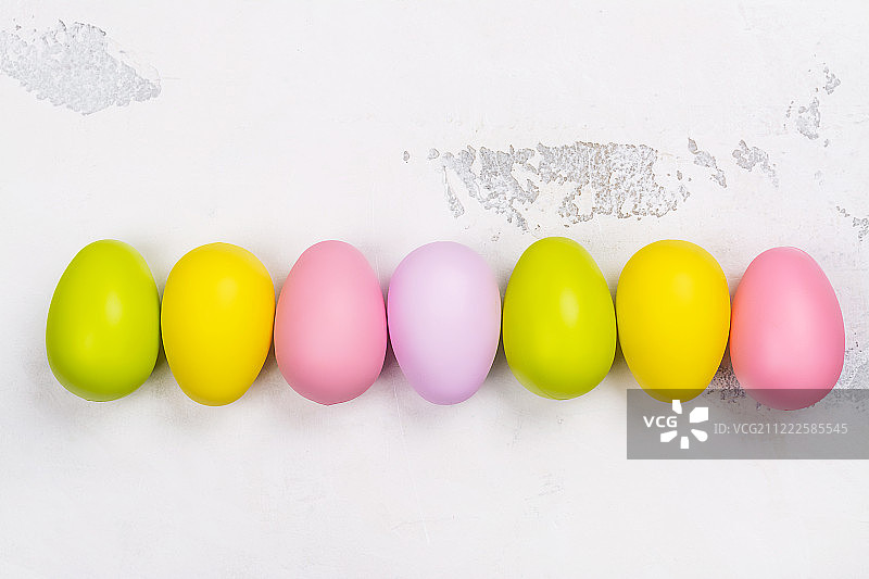彩色复活节背景图片素材
