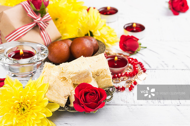 排灯节节日背景图片素材