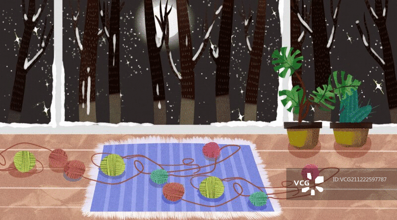 背景二十四节气之立冬图片素材