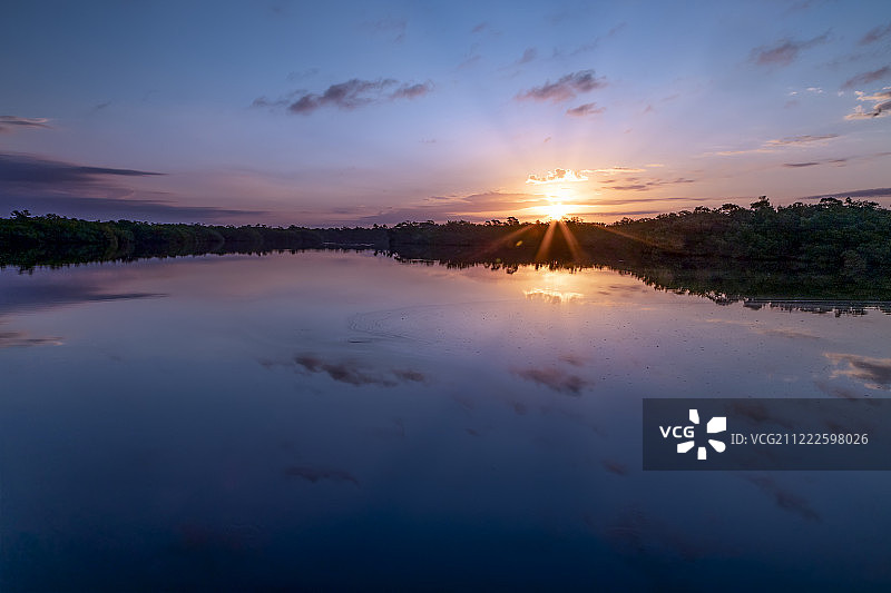 萨尼贝尔岛日出图片素材