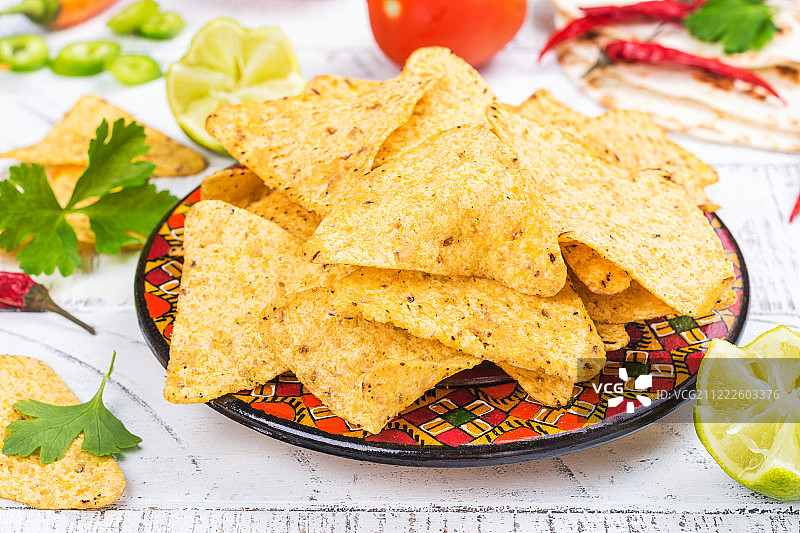 墨西哥玉米片图片素材