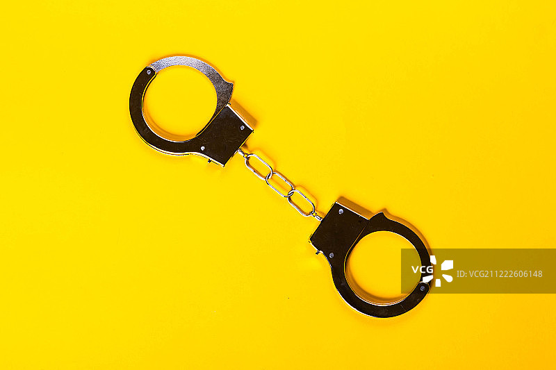 犯罪手铐概念图片素材