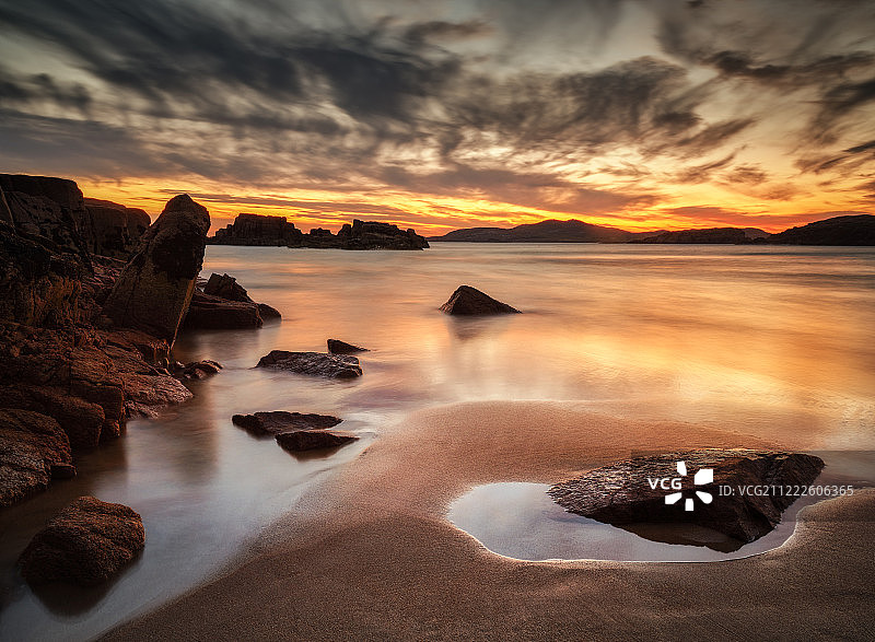 日落之后图片素材