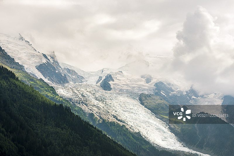 博松冰川图片素材