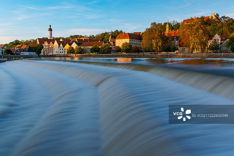 兰茨贝格瀑布图片素材
