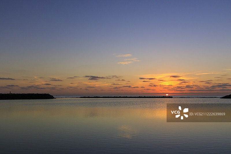 富埃特文图拉岛日出图片素材