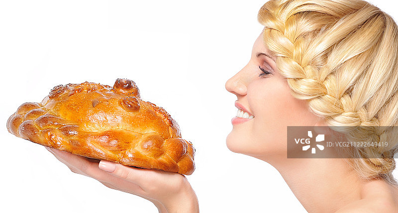 俄罗斯面包图片素材