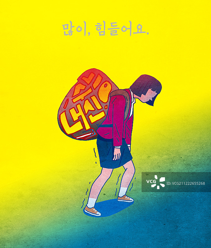 压力、抑郁、教育、心理健康、学习、大学学业能力测试图片素材