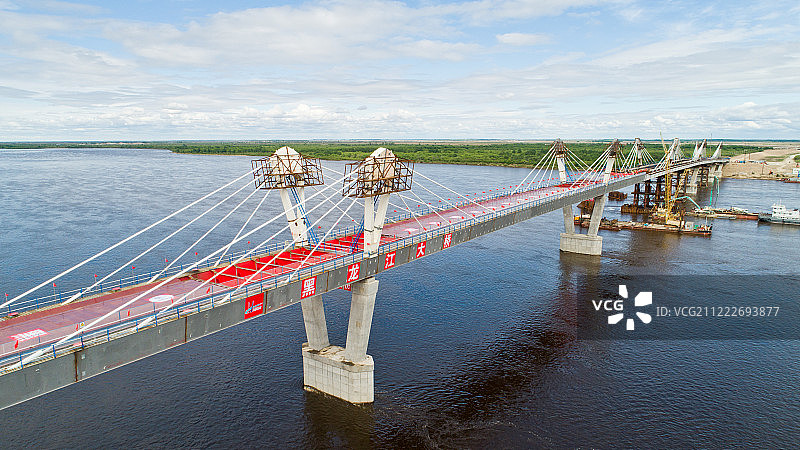黑龙江大桥图片素材