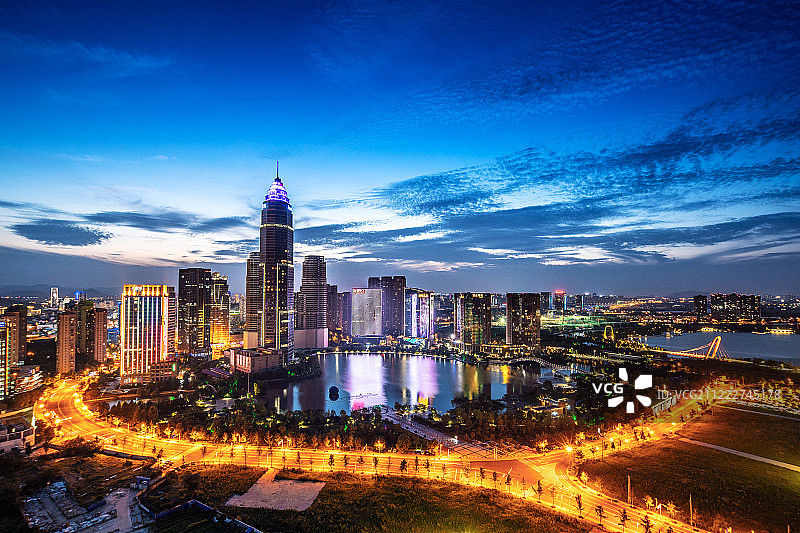 城市天际线图片素材