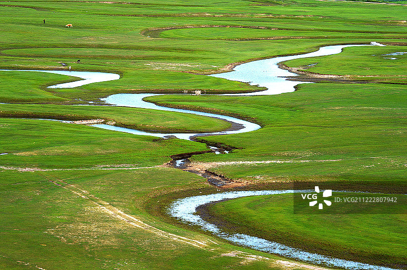 河北张家口坝上风景图片素材