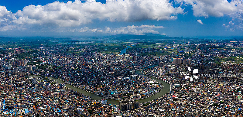 汕尾陆丰城市风光图片素材
