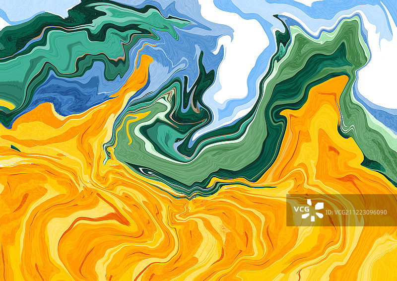 流体画包装背景图片素材