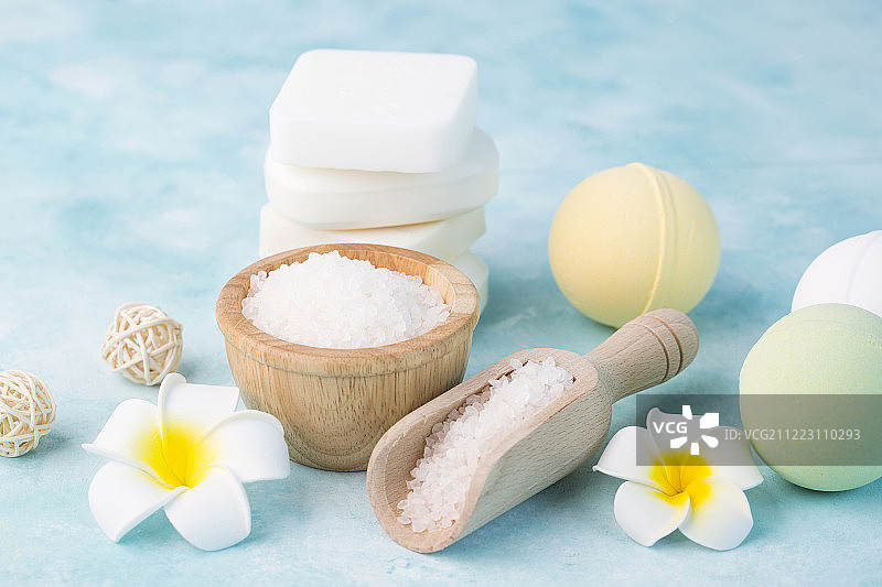 美容护理概念，各种皮肤和身体护理产品112图片素材