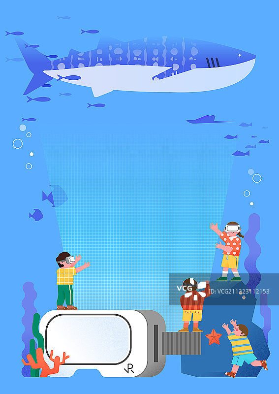 儿童教育扁平风格模板008图片素材