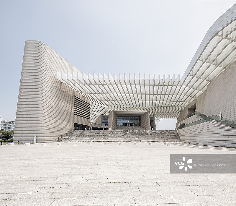青岛大剧院建筑空间图片素材