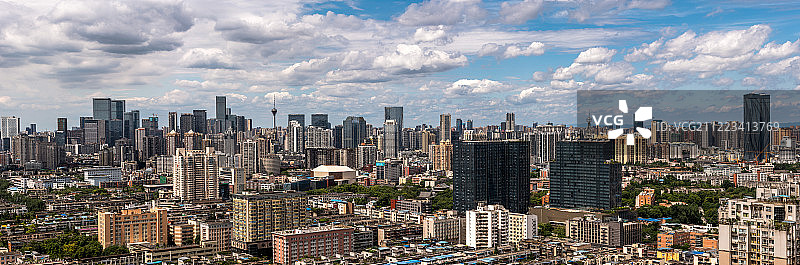 成都全景图 成都写字楼全景图图片素材