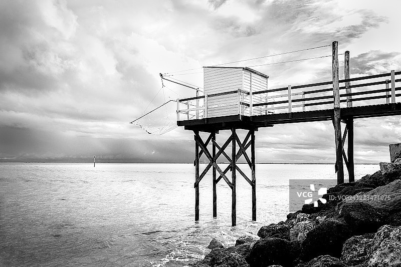 渔夫小屋图片素材