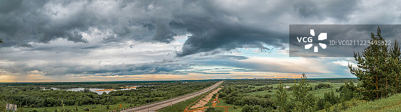 桥上风光图片素材