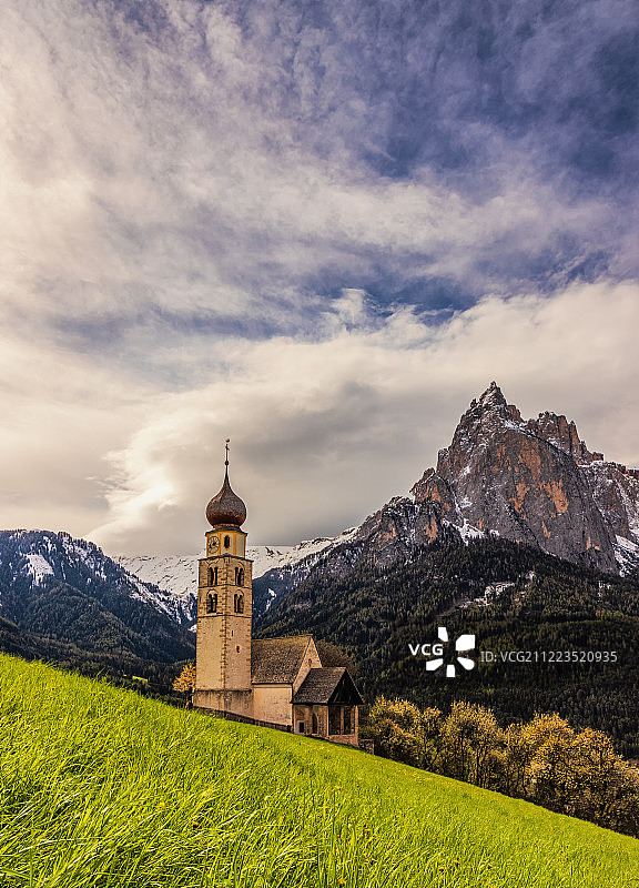 圣瓦伦蒂诺教堂图片素材