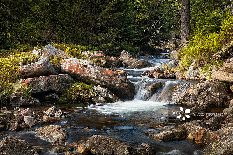 河流诗意图片素材