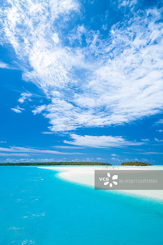 艾图塔基岛风光图片素材